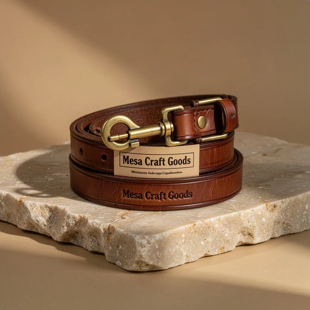Mesa Craft Goods Bridle Leather Leash