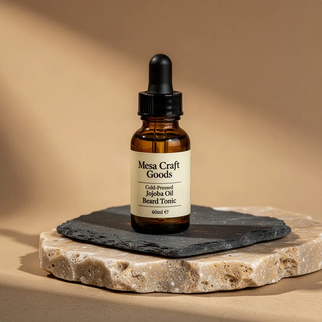 Mesa Craft Goods Cold-Pressed Jojoba Oil Beard Tonic