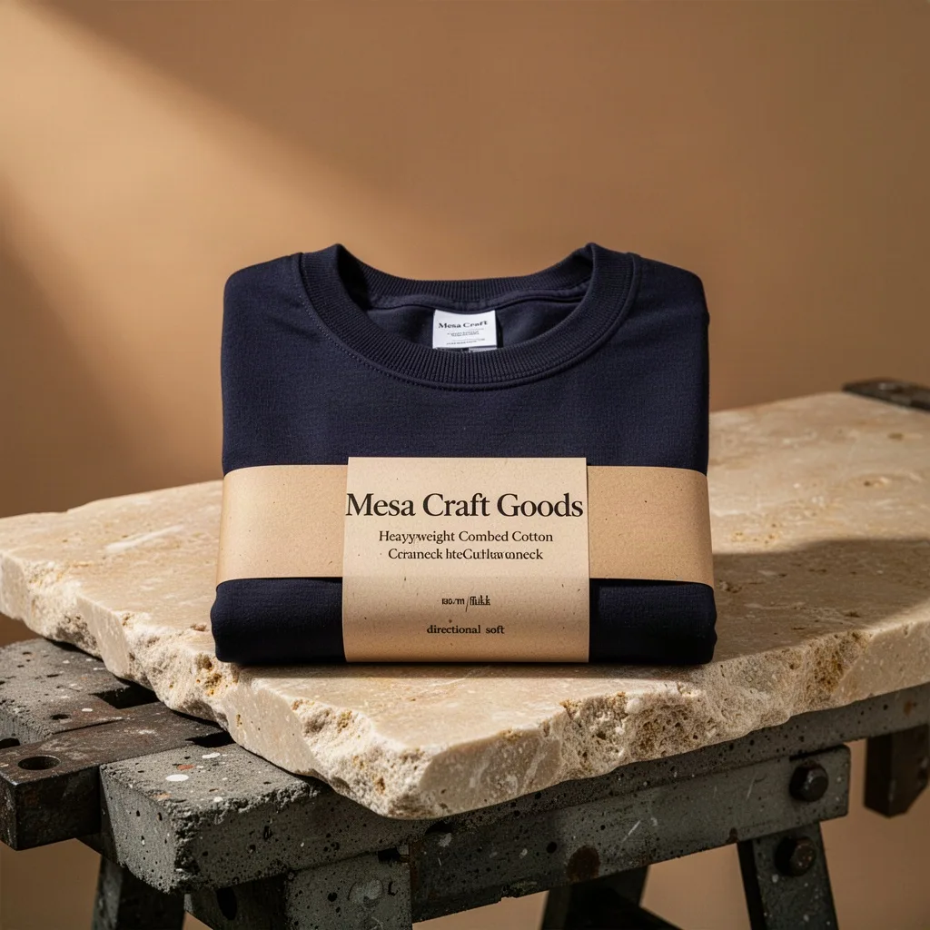 Mesa Craft Goods Heavyweight Combed Cotton Crewneck