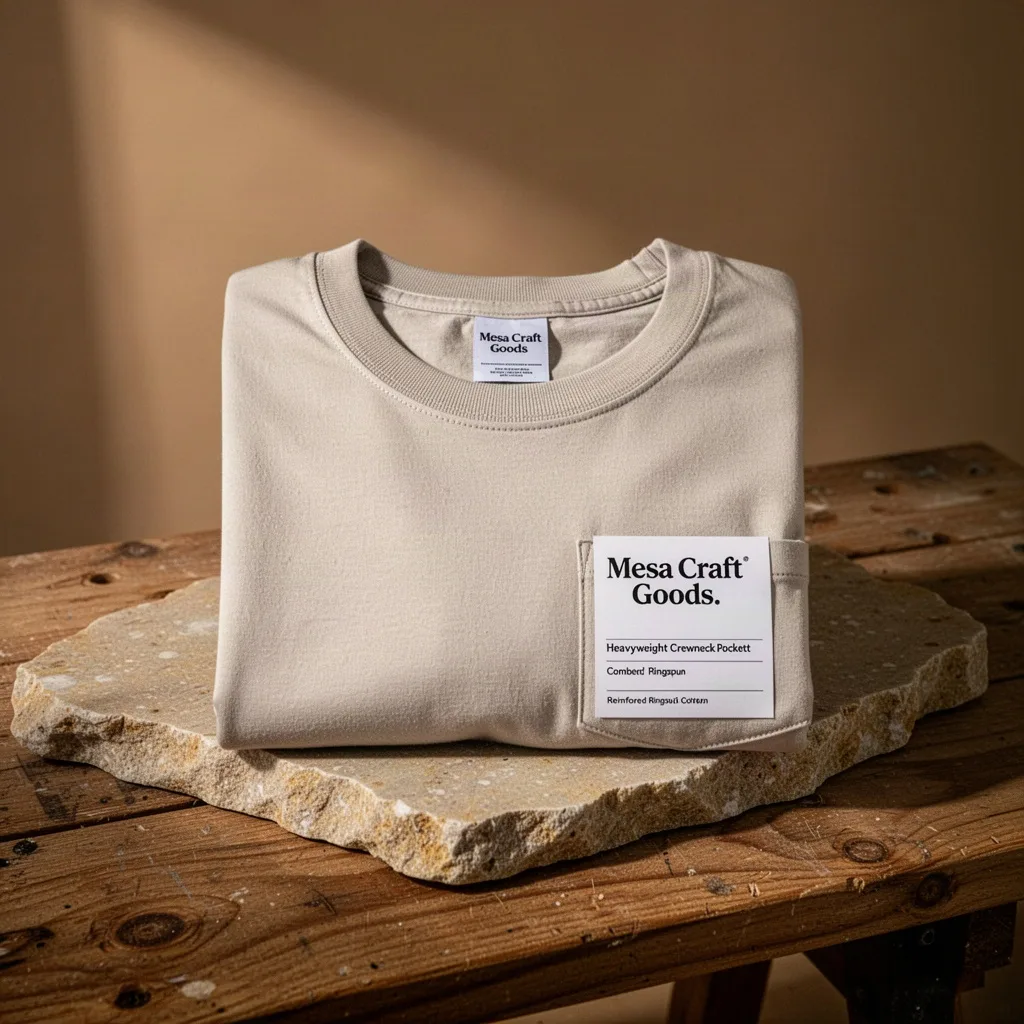 Mesa Craft Goods Heavyweight Pocket Tee