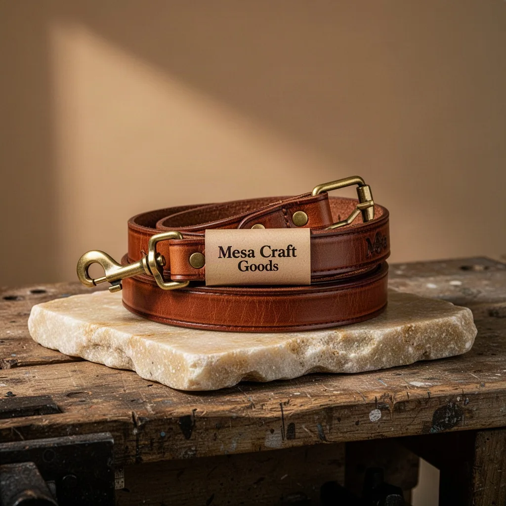 Mesa Craft Goods Bridle Leather Leash II